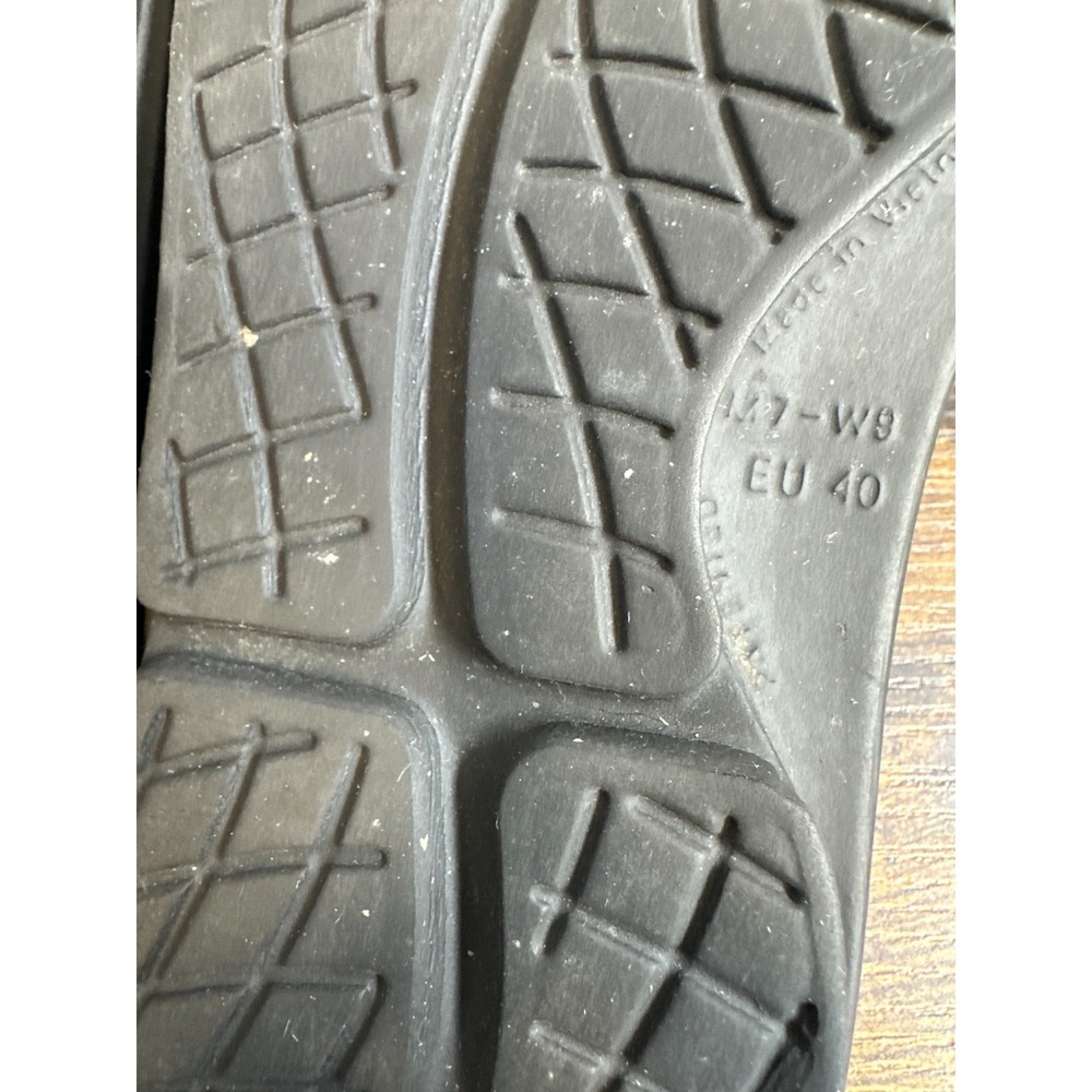 OOFOS OOahh Recovery Slides Matte Black Slip On Sandals Women's 9 Men's 7 EU 40 - Picture 8 of 12